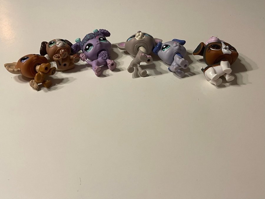 Littlest Pet Shop - 6 stycken