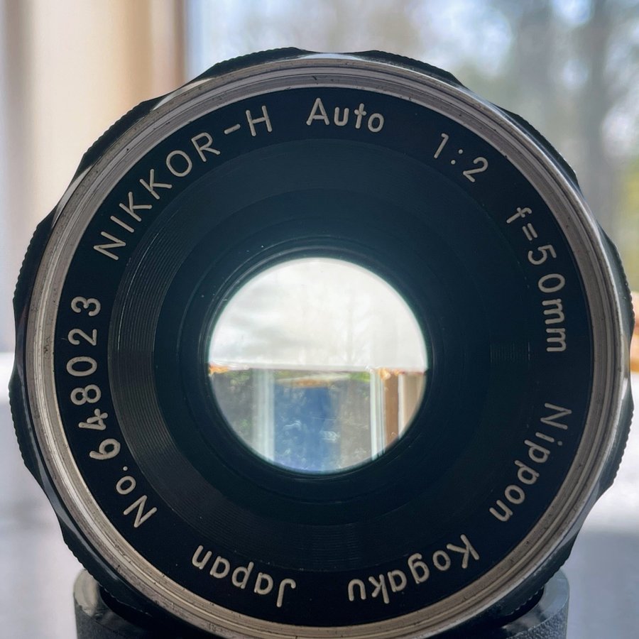 Nikon Nikkor-H 50mm f2.0 AI filed converted Nikon F mount Aged with Grace