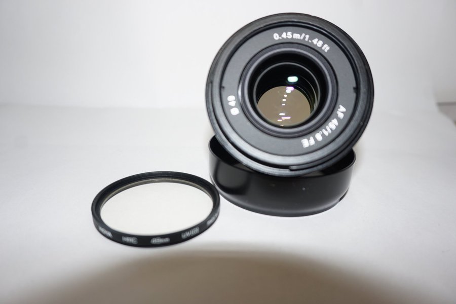 Samyang AF 45mm F1.8 FE objektiv för Sony EF för Sony A7, A5000 och A6000 serie