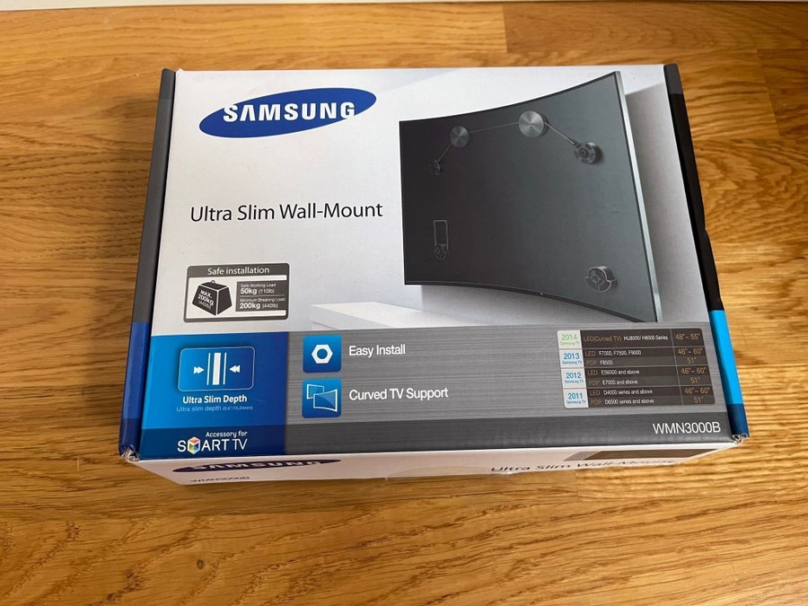 Väggfäste Samsung Ultra Slim Wall-mount WMN000BX/XC