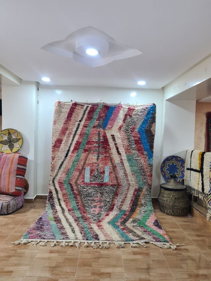 BOUJAAD matta 250x150 cm marockansk handgjord