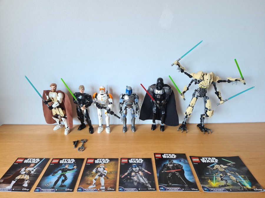 100% Komplett samling | LEGO Star Wars | Figurer / Bionicle | CCBS