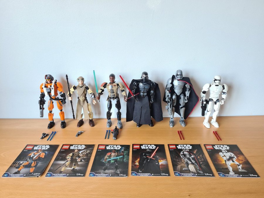 100% Komplett samling | LEGO Star Wars | Figurer / Bionicle | CCBS