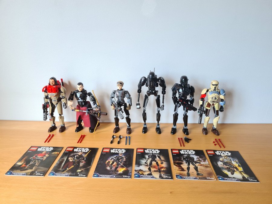 100% Komplett samling | LEGO Star Wars | Figurer / Bionicle | CCBS