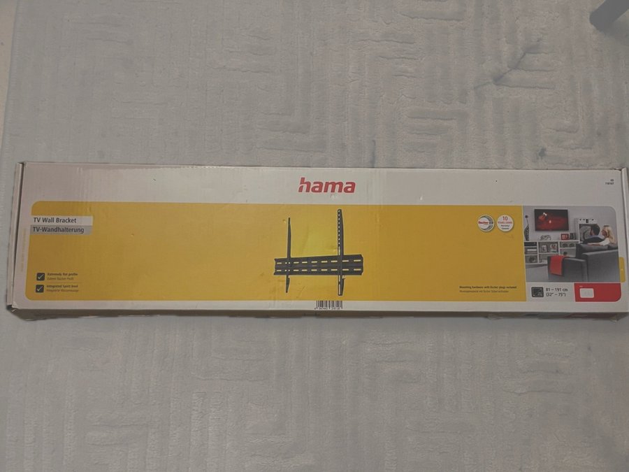 Hama TV-väggfäste 50-600x400mm