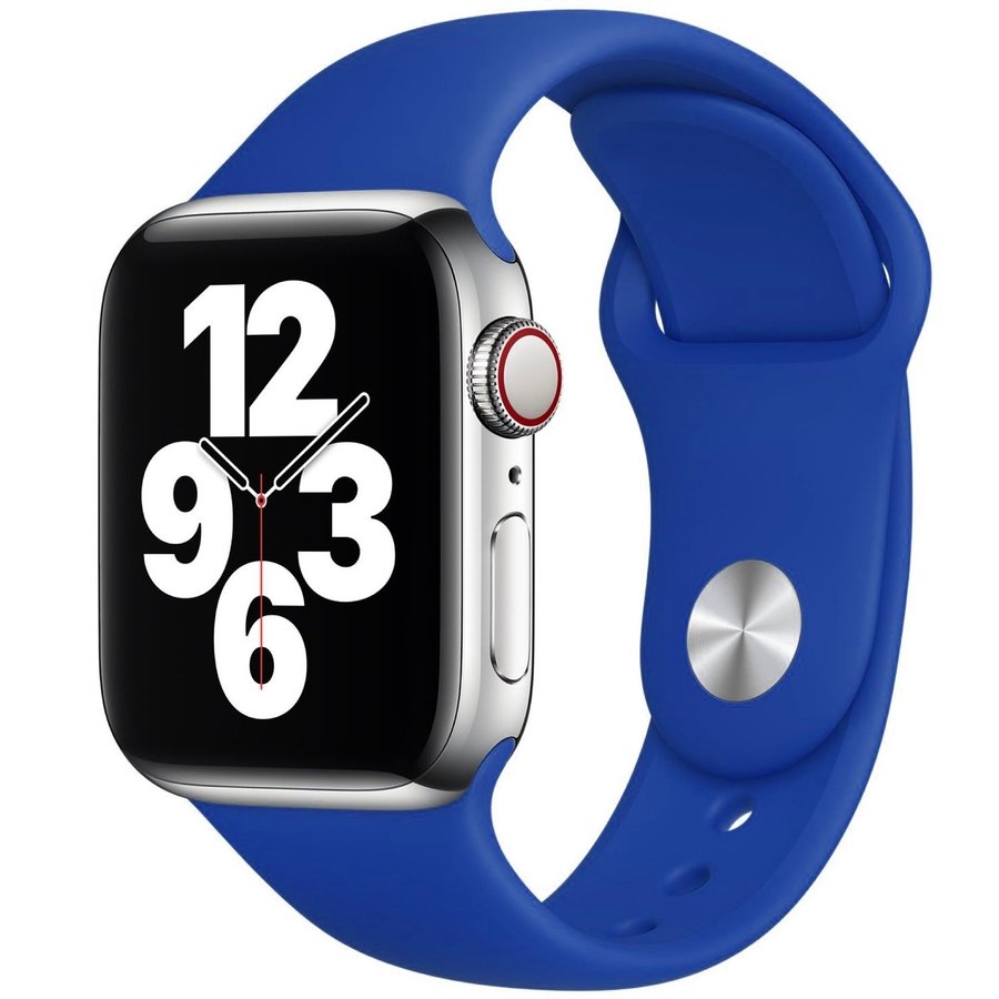 Silicone Band 44/45/46/49mm (M/L) Apple Watch Armband - SAPPHIRE BLUE