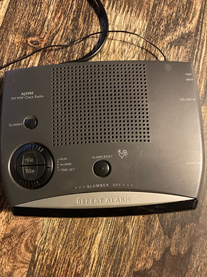 Philips AJ3000 FM MW Clock Radio