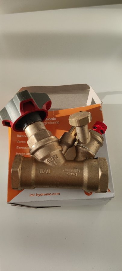 IMI Hydronic Balancing Valve DN25 ( INJUSTERINGSVENTIL STAD 25 )