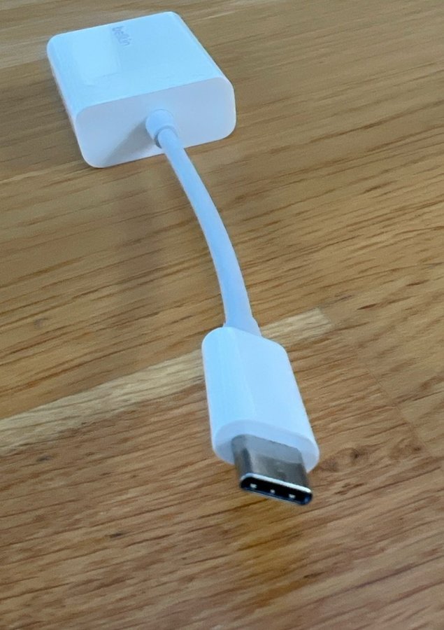 Belkin USB-C till VGA-adapter original ifrån Apple Store