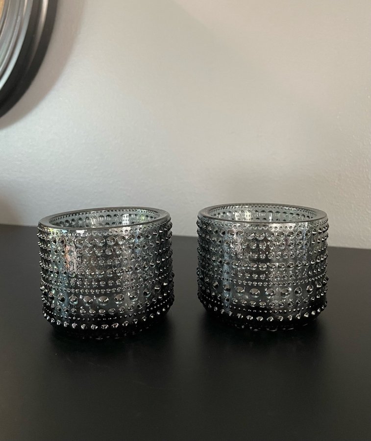 Två ljuslyktor - Kastehelmi Iittala