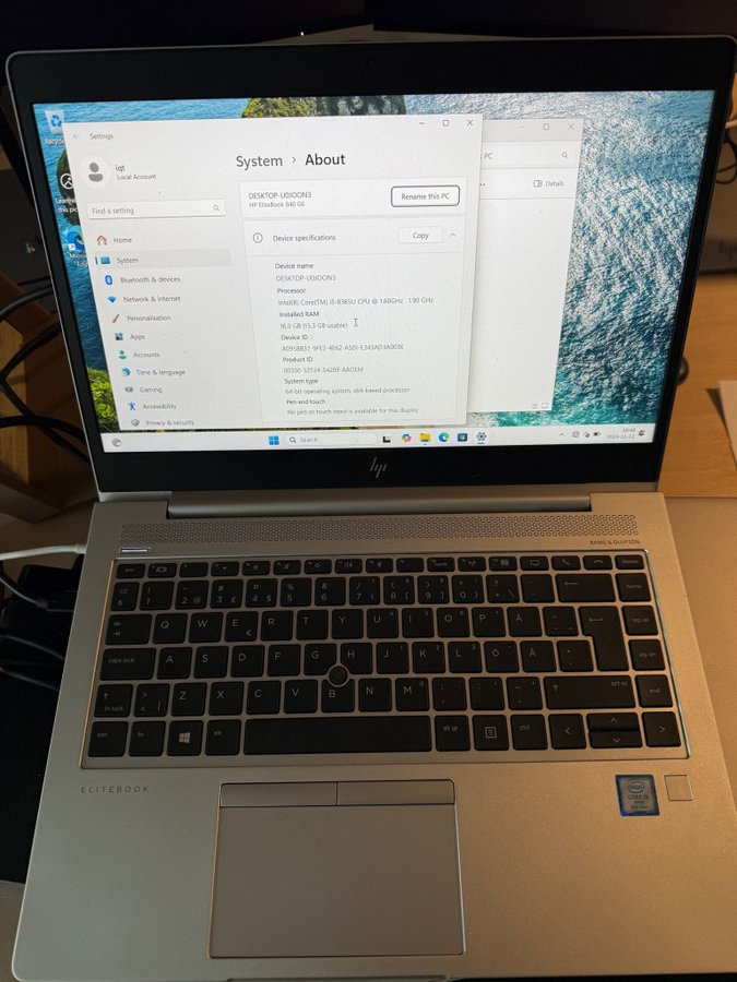 HP EliteBook 840 G6