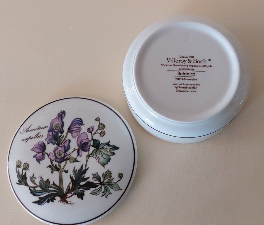 Villeroy  Boch Botanica Lockask Bonbonjär