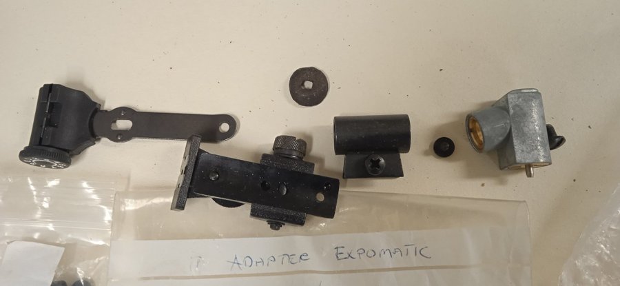 lot of air rifle spares backsights, foresights etc