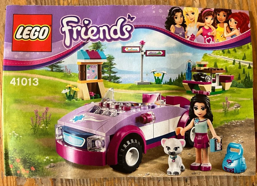 Lego Friends Set 41013 Emma's Sports Car Emmas Sportbil