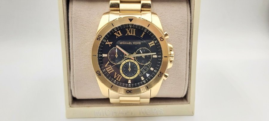 Michael Kors Brecken MK8481 Chronograaf Herenhorloge Goud