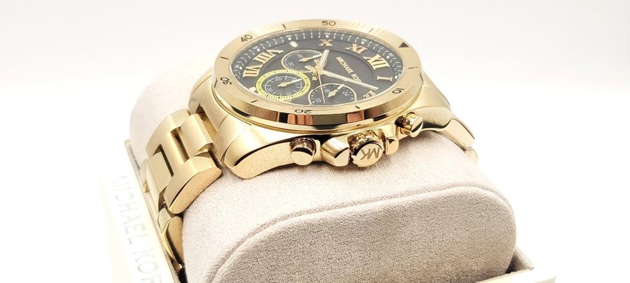 Michael Kors Brecken MK8481 Chronograaf Herenhorloge Goud