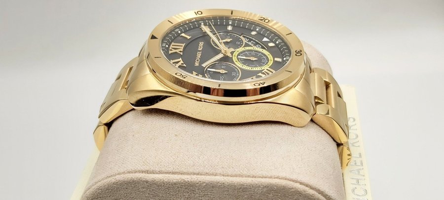 Michael Kors Brecken MK8481 Chronograaf Herenhorloge Goud