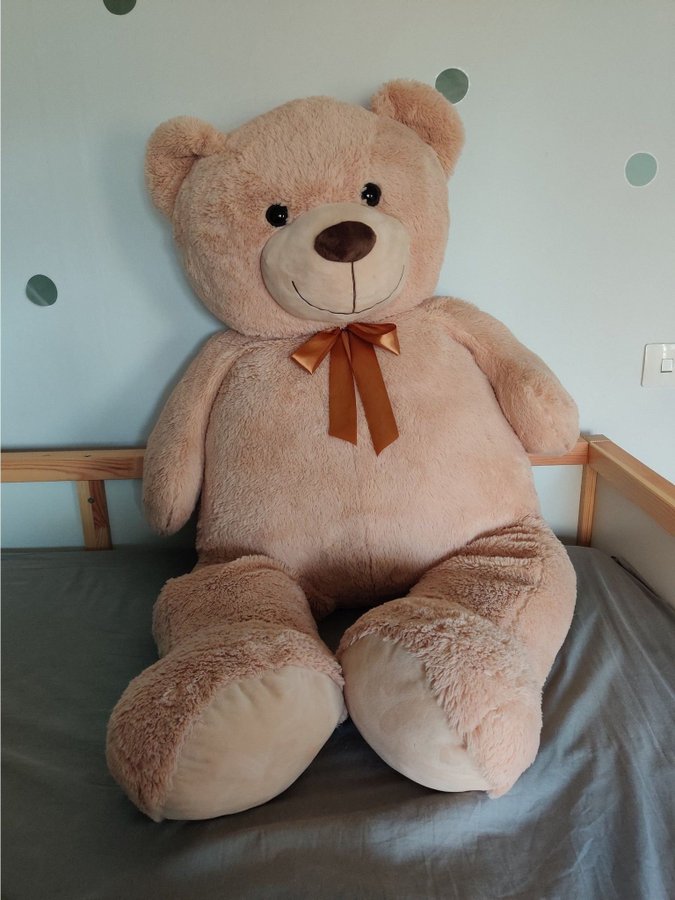 Stor nalle gosedjur Teddykompaniet 120 cm