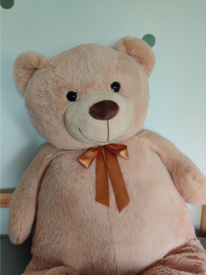 Stor nalle gosedjur Teddykompaniet 120 cm