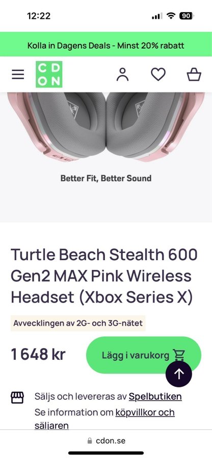 Headset Nyskick