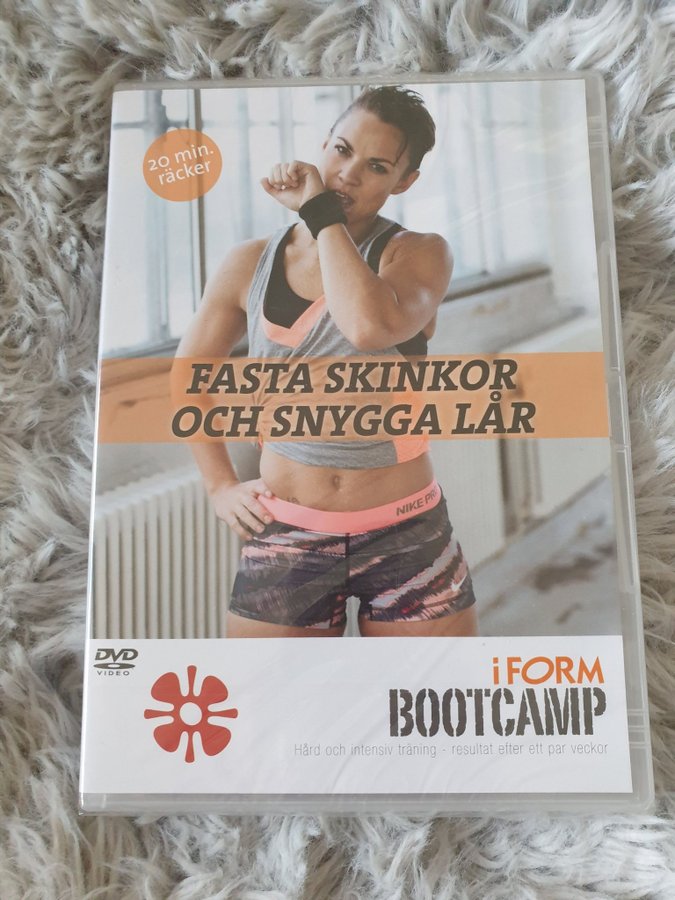 Ny! DVD träning, Bootcamp, Fasta skinkor och snygga lår