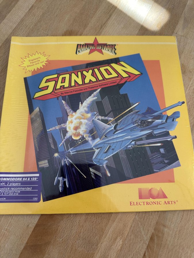 C64 Disk Sanxion inplastat NOS