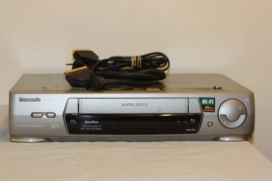 Videobandspelare Panasonic NV_HD640Ec