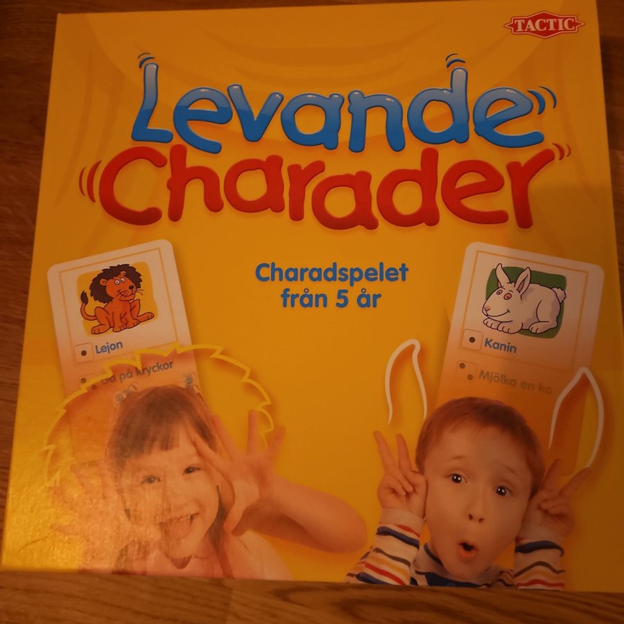 Levande Charader - Sällskapsspel. Nyskick