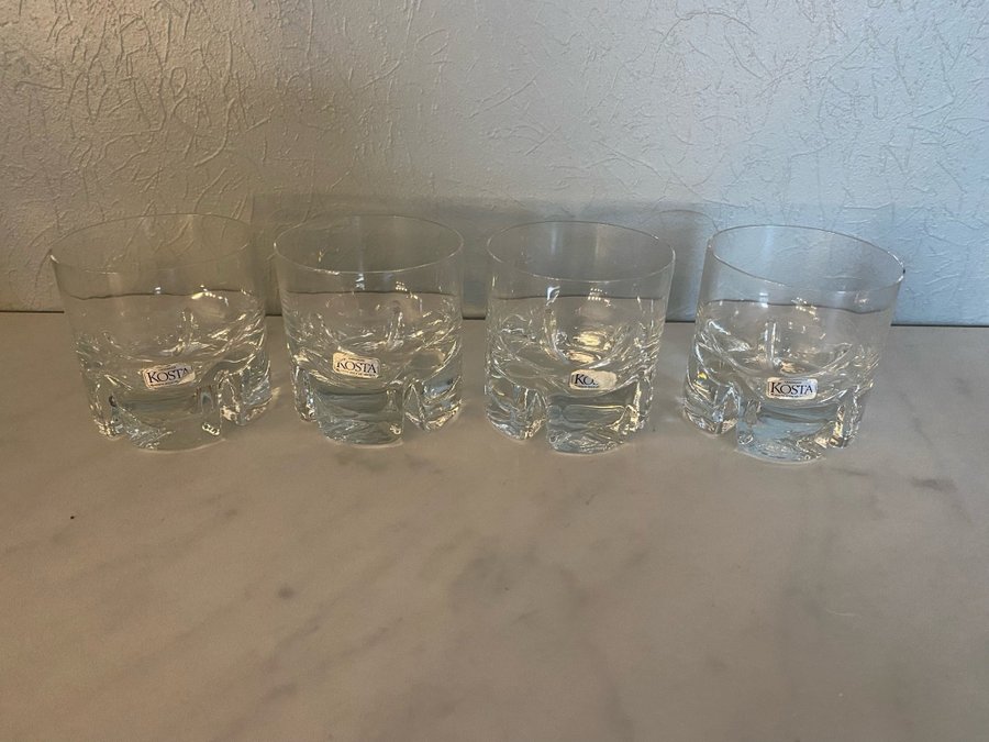 4st Kosta Whiskyglas