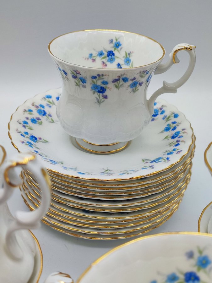 KAFFESERVIS ROYAL ALBERT ENGLAND 38 DELAR