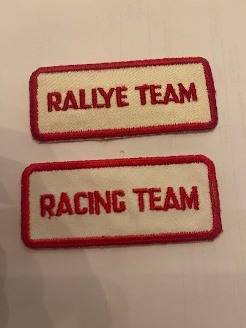 2 st Racing Team  Rallye Team tygemblem