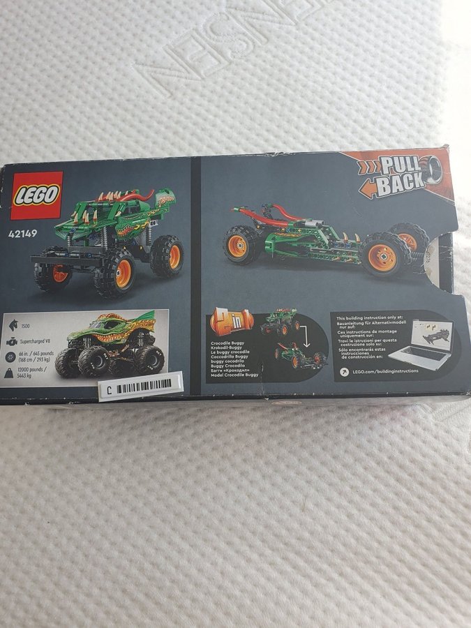 LEGO Technic Monster Jam Dragon 42149