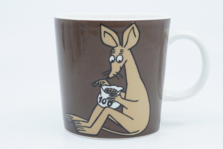 Muminmugg Sniff brun / Moomin Mug Sniff brown