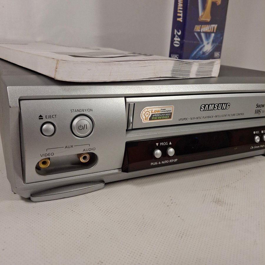 SAMSUNG SV-2453X VHS spelare video videobandspelare