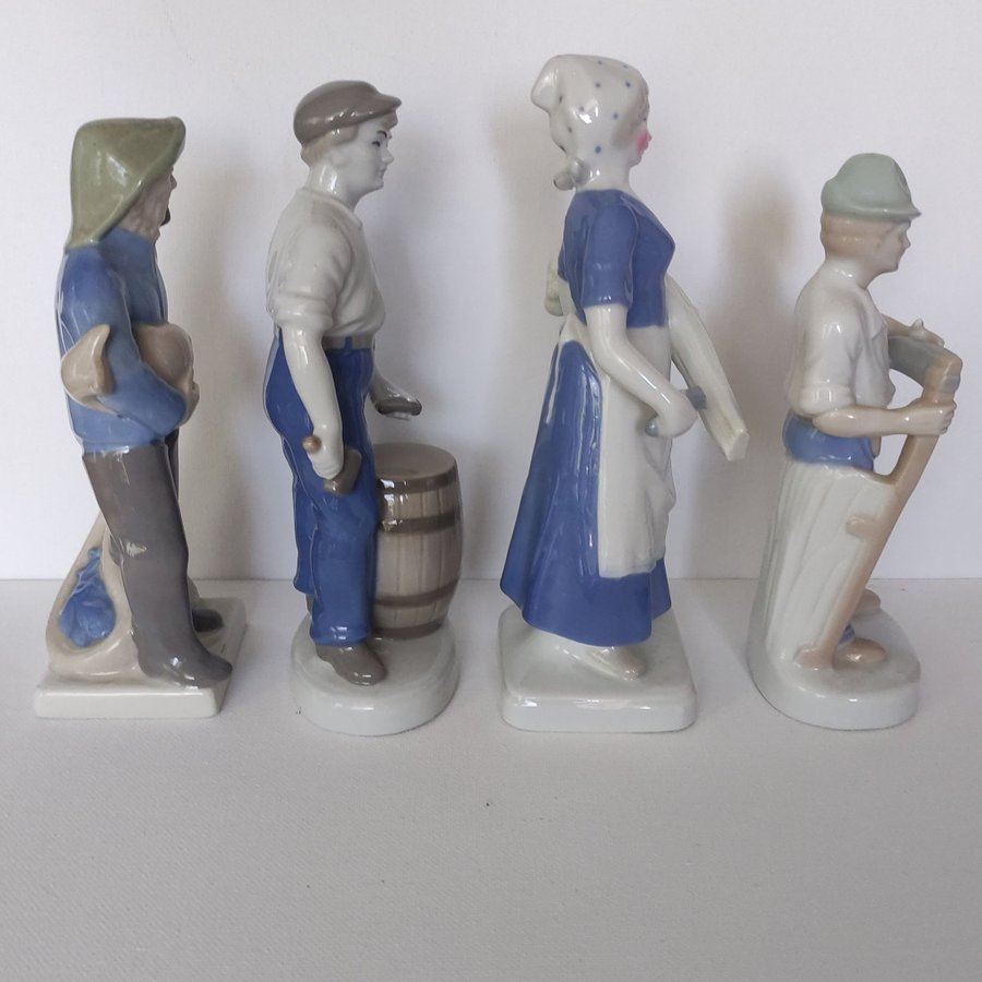 Vintage -Porslinsfigurer - DDR