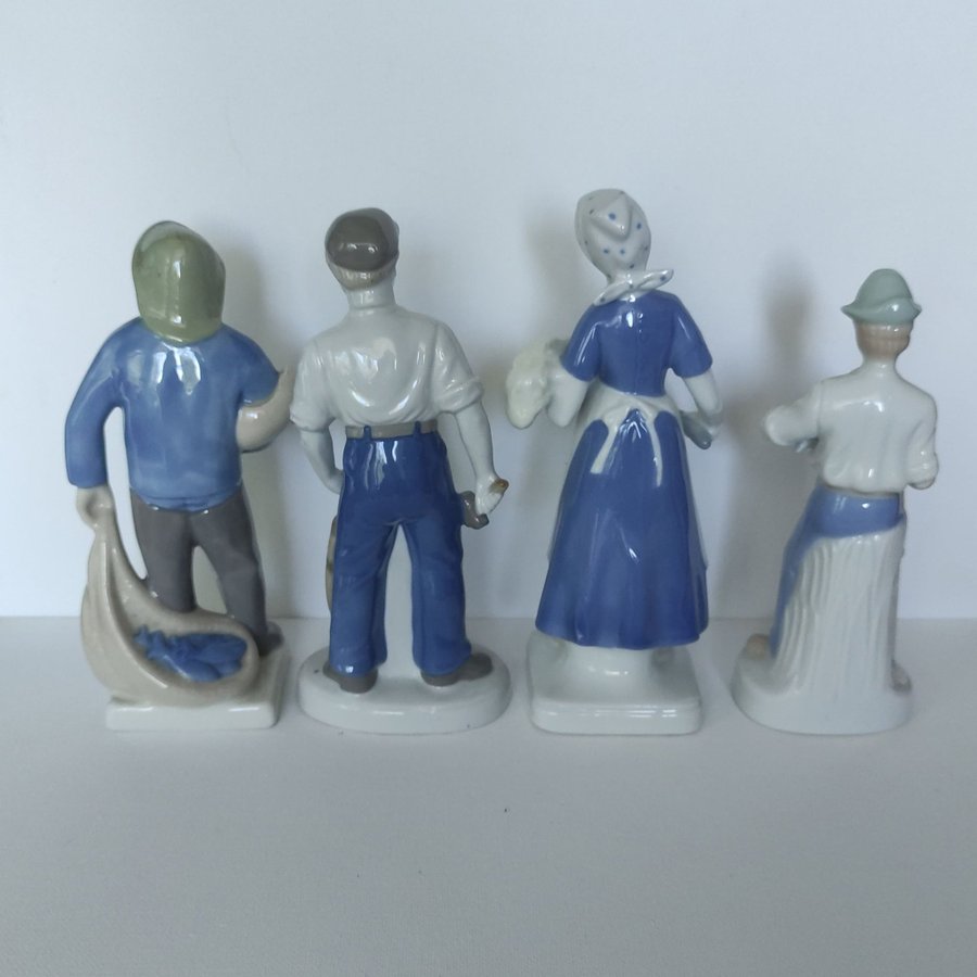 Vintage -Porslinsfigurer - DDR