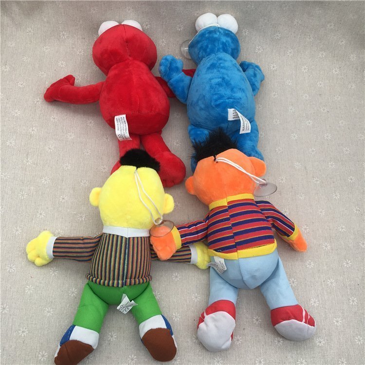 23cm Sesame Street Plush Toys Set of 4