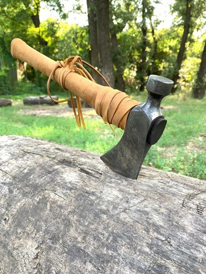 Axe Tomahawk custom axe Bushcraft Hatchet Camping Hatchet Custom bearded axe