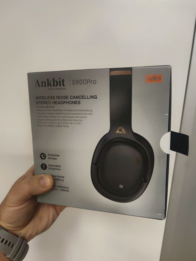 Ankbit E600Pro Trådlösa Brusreducerande Hörlurar