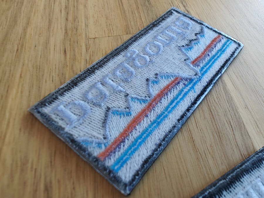 2 nya Patagonia tygmärken / iron-on / patches