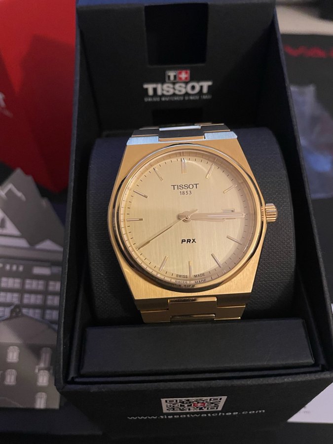 Tissot PRX guld