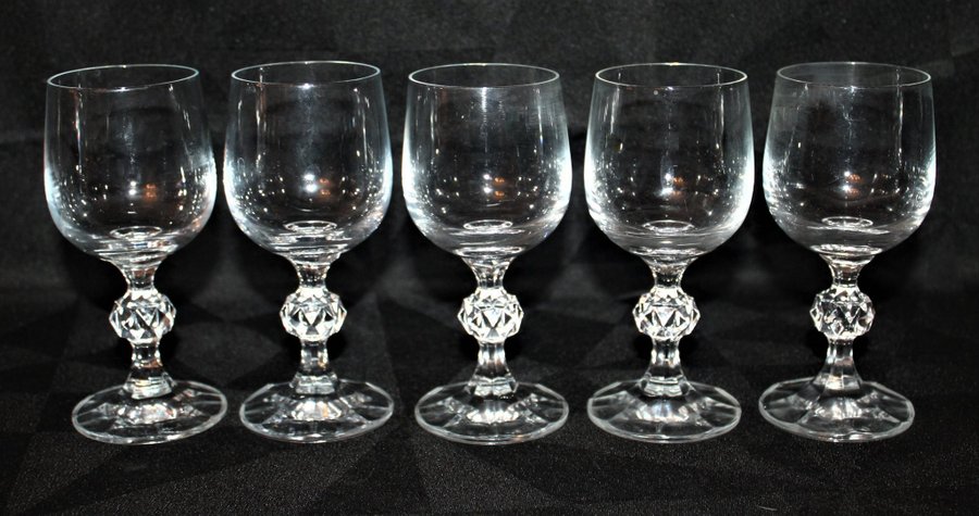 -Claudia- 5 st sherry / madeiraglas - Bohemia Crystal Glass