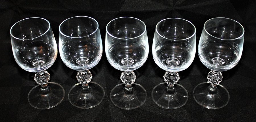 -Claudia- 5 st sherry / madeiraglas - Bohemia Crystal Glass