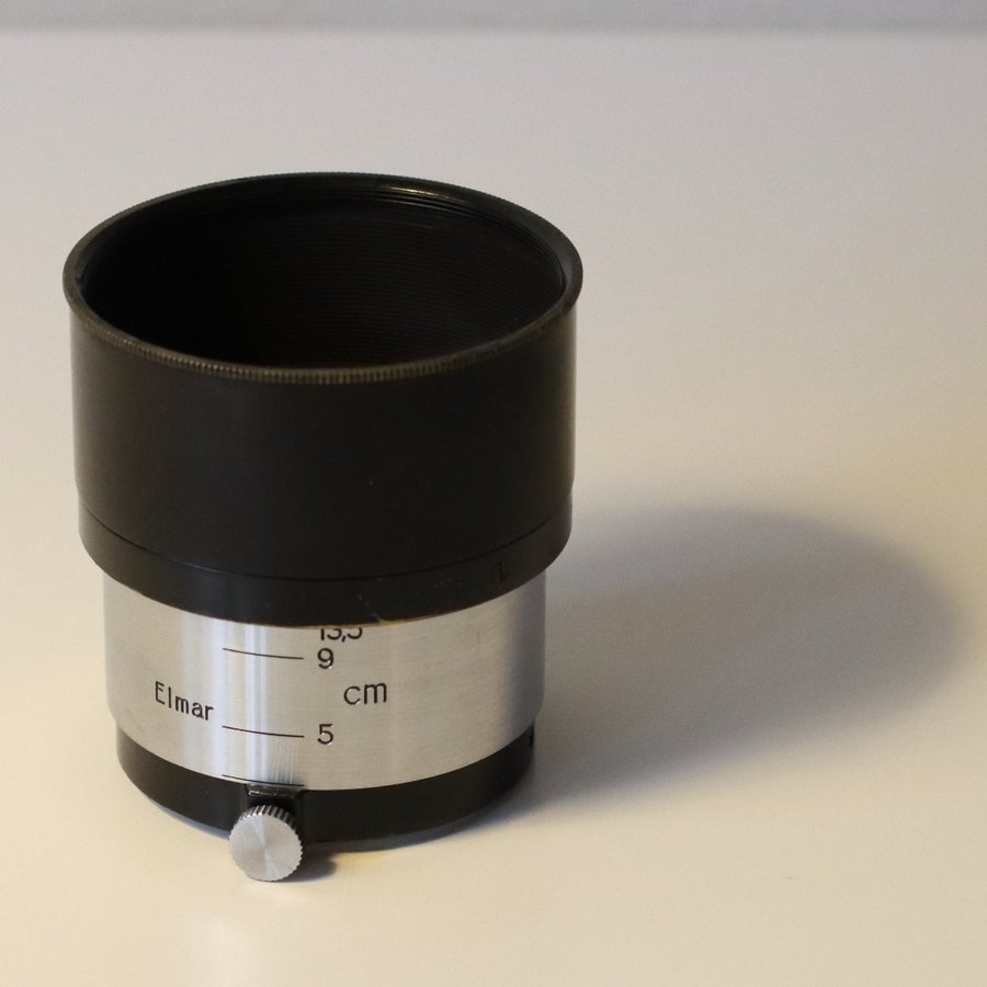 Leica Leitz FIKUS adjustable lens hood for Elmar 5cm 9cm 135cm