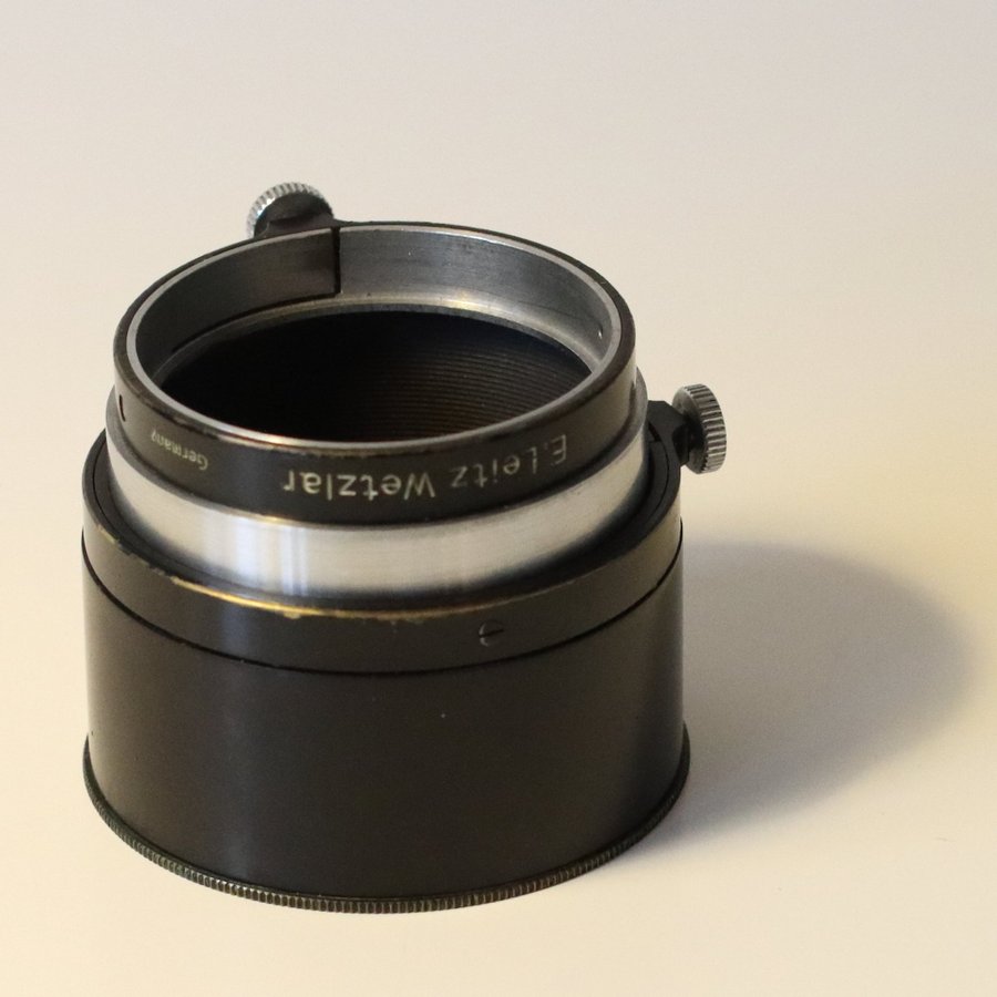 Leica Leitz FIKUS adjustable lens hood for Elmar 5cm 9cm 135cm