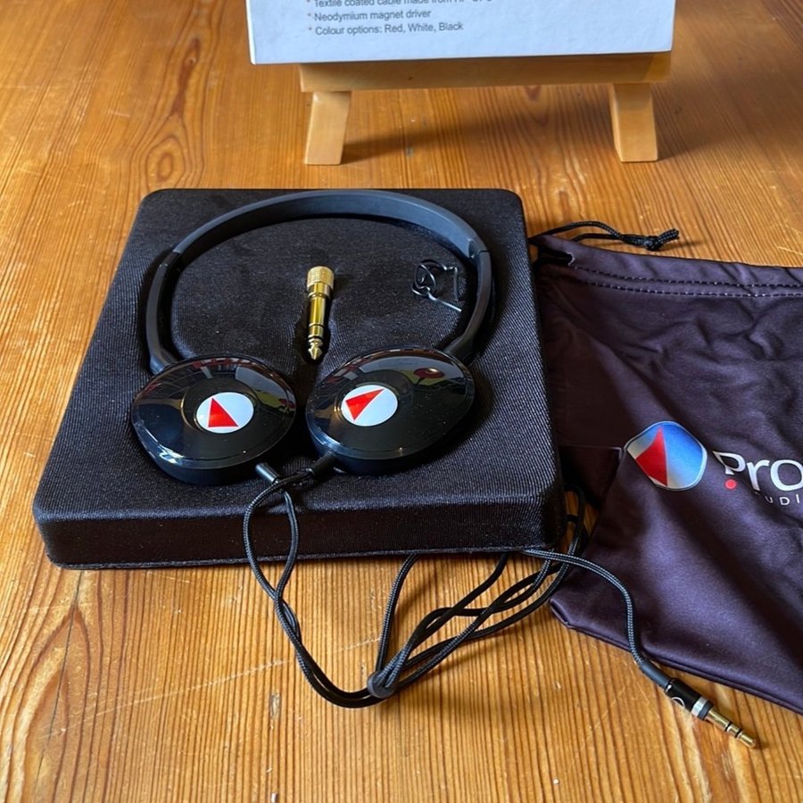 Pro-Ject hear it two hörlurar stereo hifi vinyl pro ject earphones