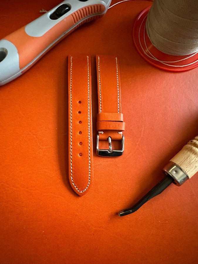 16mm Leather strap