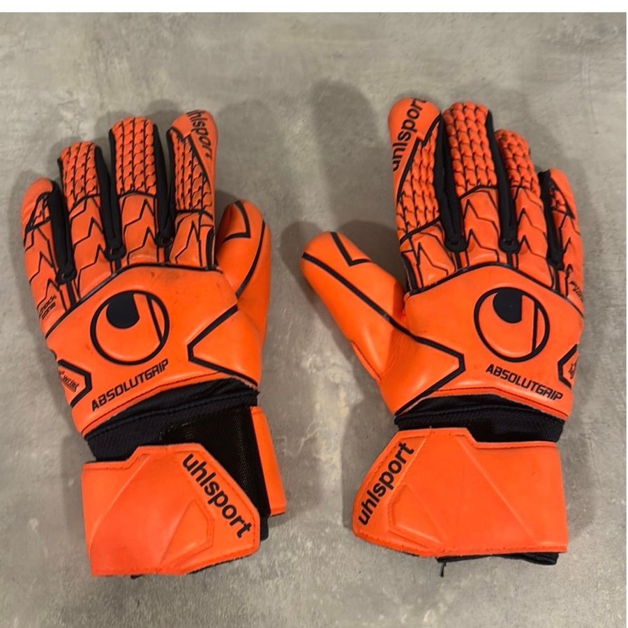 Uhlsport Absolutgrip Målvaktshandskar Storlek 65