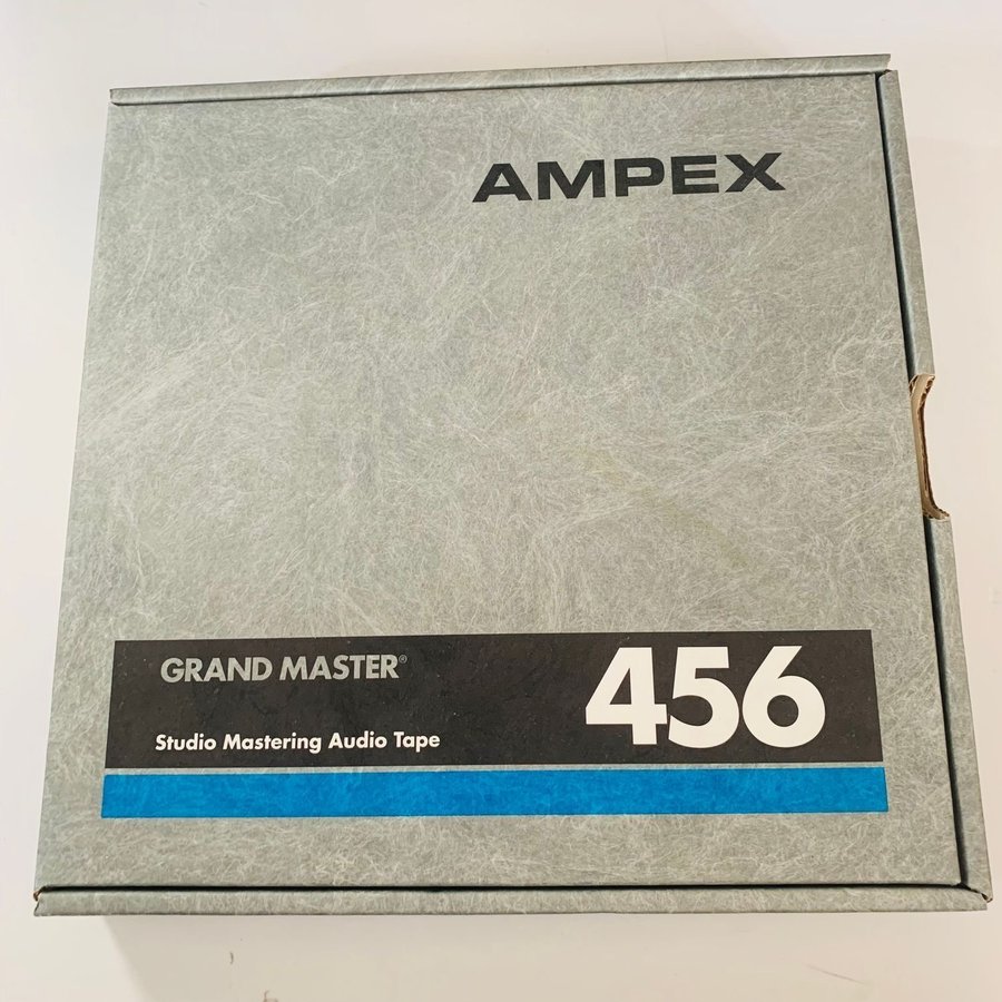 Ampex 456 studio rullband 105” Rullband Aluminium