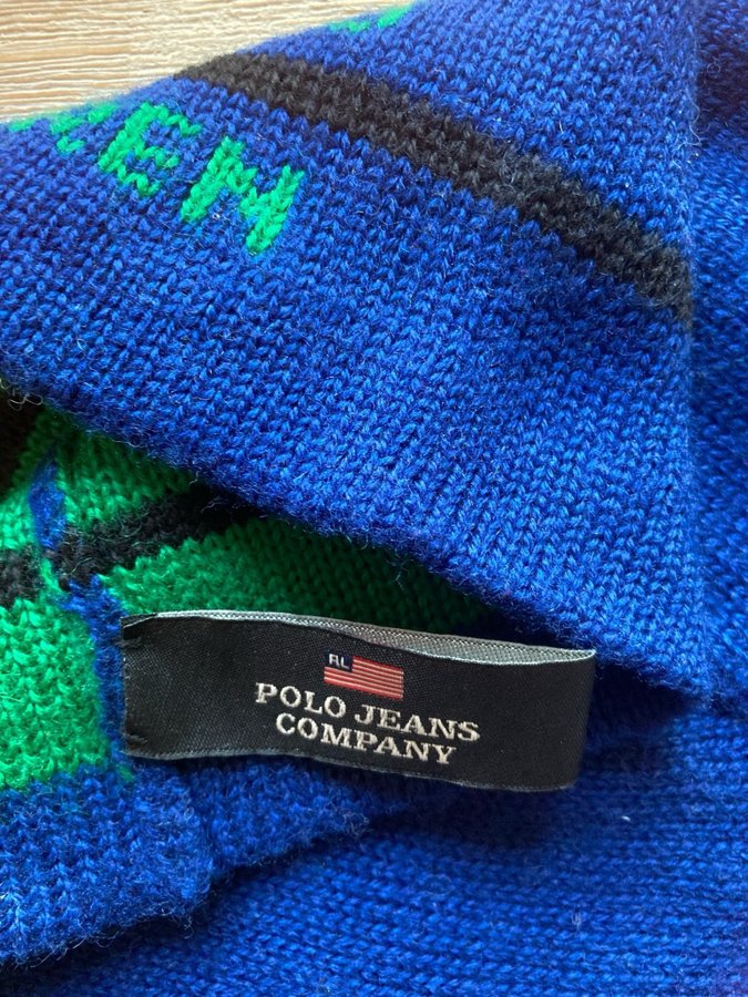 Polo Jeans Company blå/grön mössa